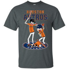 Houston Astros Baseball Rick And Morty Cotton T-Shirt - The White Eagles