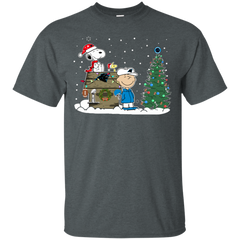Carolina Panthers Snoopy The Peanuts Ugly Christmas Sweater  Super Bowl Cotton T-Shirt - The White Eagles