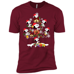 Christmas Is Coming Snoopy The Peanuts Movies Santa Claus Ugly Christmas Sweater Men's Sleeve Shirt - The White Eagles