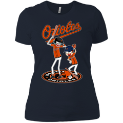 Baltimore Orioles Baseball Rick And Morty Ladies' Shirt - The White Eagles