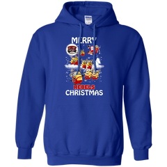 Christmas Sweaters Minions Santa Claus Merry Christmas Hoodie - The White Eagles