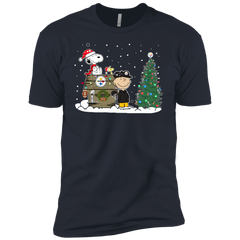 Pittsburgh Steelers Snoopy The Peanuts Ugly Christmas Sweater  Super Bowl Men's Sleeve Shirt - The White Eagles