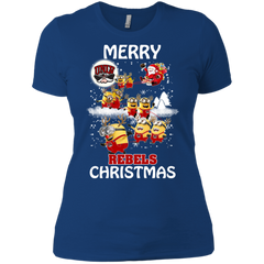 Christmas Sweaters Minions Santa Claus Merry Christmas Ladies' Shirt - The White Eagles