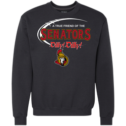Dilly Dilly A True Friend Of The Ottawa Senators Sweatshirt - The White Eagles