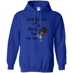 Fortnite Life Got Me Feelin Like Hei Hei Hoodie - The White Eagles