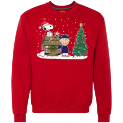 Minnesota Vikings Snoopy The Peanuts Ugly Christmas Sweater  Super Bowl Sweatshirt - The White Eagles