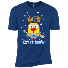 Minion Etsu Buccaneers Ugly Christmas Sweaters Let It Snow Men's Sleeve Shirt - The White Eagles