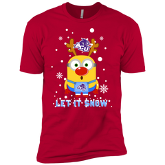 Minion Abilene Christian Wildcats Ugly Christmas Sweaters Let It Snow Men's Sleeve Shirt - The White Eagles