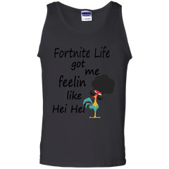 Fortnite Life Got Me Feelin Like Hei Hei Tank Top - The White Eagles