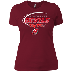 Dilly Dilly A True Friend Of The New Jersey Devils Ladies' Shirt - The White Eagles
