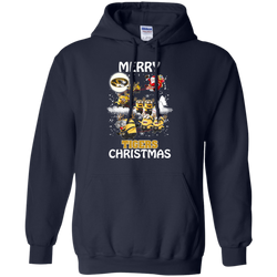Missouri Tigers Ugly Christmas Sweaters Minions Santa Claus Merry Christmas Hoodie - The White Eagles