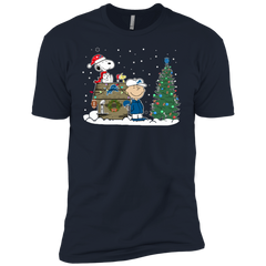 Detroit Lions Snoopy The Peanuts Ugly Christmas Sweater  Super Bowl Men's Sleeve Shirt - The White Eagles