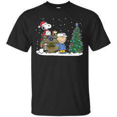 Tennessee Titans Snoopy The Peanuts Ugly Christmas Sweater  Super Bowl Cotton T-Shirt - The White Eagles