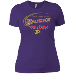 Dilly Dilly A True Friend Of The Anaheim Ducks Ladies' Shirt - The White Eagles