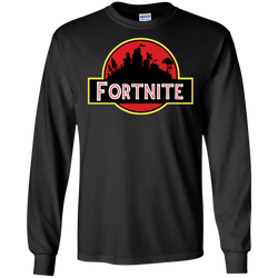 Fortnite Jurassic Park Jurassic World Fallen Kingdom LS Cotton T-Shirt - The White Eagles