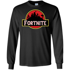 Fortnite Jurassic Park Jurassic World Fallen Kingdom LS Cotton T-Shirt - The White Eagles