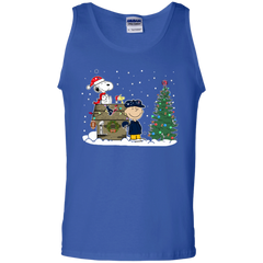Houston Texans Snoopy The Peanuts Ugly Christmas Sweater  Super Bowl Tank Top - The White Eagles