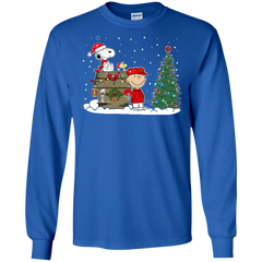 Tampa Bay Buccaneers Snoopy The Peanuts Ugly Christmas Sweater  Super Bowl LS Cotton T-Shirt - The White Eagles
