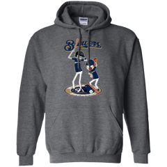 Milwaukee Brewers Baseball Rick And Morty Hoodie - The White Eagles
