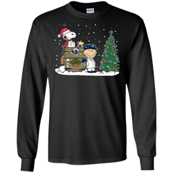 Los Angeles Rams Snoopy The Peanuts Ugly Christmas Sweater  Super Bowl LS Cotton T-Shirt - The White Eagles