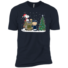 Seattle Seahawks Snoopy The Peanuts Ugly Christmas Sweater  Super Bowl Men's Sleeve Shirt - The White Eagles