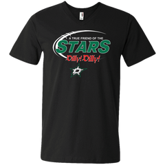 Dilly Dilly A True Friend Of The Dallas Stars Men's V-Neck T-Shirt - The White Eagles