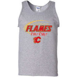 Dilly Dilly A True Friend Of The Calgary Flames Tank Top - The White Eagles