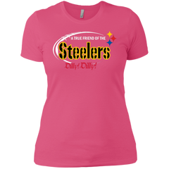 Dilly Dilly Pittsburgh Steelers A True Friend Of The Steelers Ladies' Shirt - The White Eagles