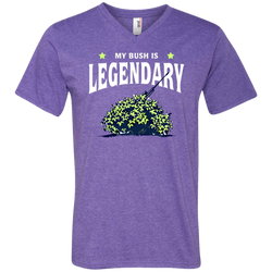 Fortnite My Bush Is Legendary Men's V-Neck T-Shirt - The White Eagles