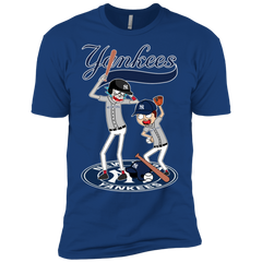 New York Yankees Baseball Rick And Morty Men's Sleeve Shirt - The White Eagles