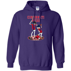 Cincinnati Reds Baseball Rick And Morty Hoodie - The White Eagles