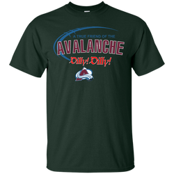 Dilly Dilly A True Friend Of The Colorado Avalanche Cotton T-Shirt - The White Eagles