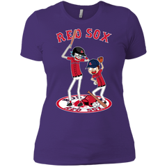 Boston Red Sox Baseball Rick And Morty Ladies' Shirt - The White Eagles