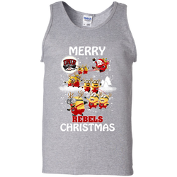 Christmas Sweaters Minions Santa Claus Merry Christmas Tank Top - The White Eagles