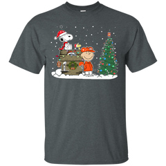 Denver Broncos Snoopy The Peanuts Ugly Christmas Sweater  Super Bowl Cotton T-Shirt - The White Eagles
