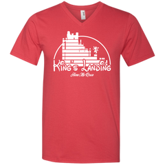 Kings Landing Hear Me Roar Tshirt Men's V-Neck T-Shirt - The White Eagles