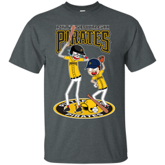 Pittsburgh Pirates Baseball Rick And Morty Cotton T-Shirt - The White Eagles