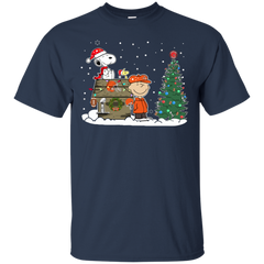 Cleveland Browns Snoopy The Peanuts Ugly Christmas Sweater  Super Bowl Cotton T-Shirt - The White Eagles