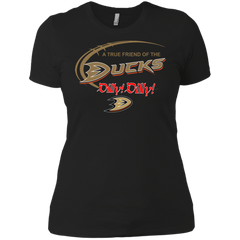 Dilly Dilly A True Friend Of The Anaheim Ducks Ladies' Shirt - The White Eagles