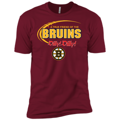 Dilly Dilly A True Friend Of The Boston Bruins Men's Sleeve Shirt - The White Eagles