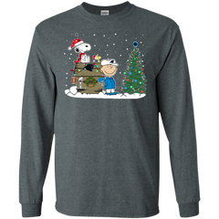Carolina Panthers Snoopy The Peanuts Ugly Christmas Sweater  Super Bowl LS Cotton T-Shirt - The White Eagles