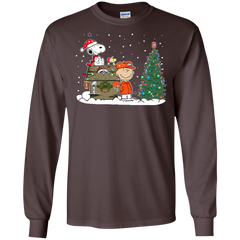 Denver Broncos Snoopy The Peanuts Ugly Christmas Sweater  Super Bowl LS Cotton T-Shirt - The White Eagles