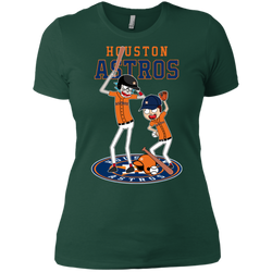 Houston Astros Baseball Rick And Morty Ladies' Shirt - The White Eagles