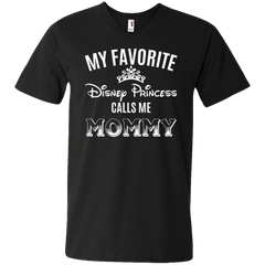 My Favorite Disney Princess Calls Me Mommy Shirt Men's V-Neck T-Shirt - The White Eagles