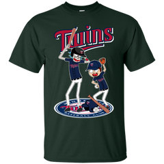 Minnesota Twins Baseball Rick And Morty Cotton T-Shirt - The White Eagles