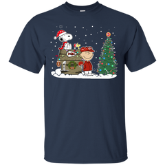 Kansas City Chiefs Snoopy The Peanuts Ugly Christmas Sweater  Super Bowl Cotton T-Shirt - The White Eagles