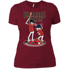 Arizona Diamondbacks Baseball Rick And Morty Ladies' Shirt - The White Eagles