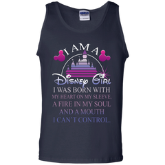 I Am A Disney Girl I Can't Control T-shirts Tank Top - The White Eagles