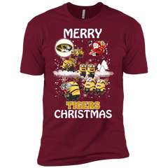 Missouri Tigers Ugly Christmas Sweaters Minions Santa Claus Merry Christmas Men's Sleeve Shirt - The White Eagles