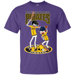 Pittsburgh Pirates Baseball Rick And Morty Cotton T-Shirt - The White Eagles